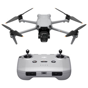 DJI Air 3S Quadcopter Drone with Camera & Remote Controller (DJI RC-N3) - Grey