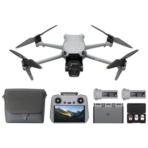 DJI Air 3S Drone Quadcopter Fly More Combo avec Caméra & Télécommande avec Écran Intégré (DJI RC 2)