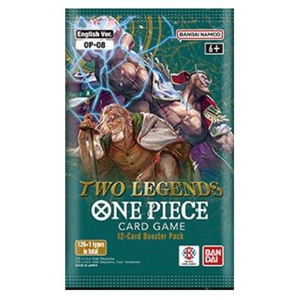 Bandai One Piece Card Game: Booster Pack Two Legends (OP-08) 12 cards per pack
