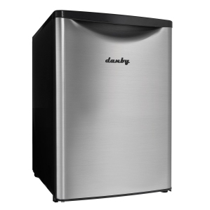 Danby DAR026A2BSLDB 2.6 Cu.Ft. Mini Fridge, Free-Standing All Fridge for Bedroom, Living Room, Kitchen, Dorm