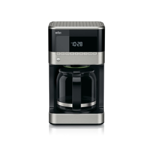 Braun BrewSense Drip Coffee Maker - 12 Cup - KF7150BK, Stainless / Black