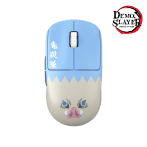 Pulsar X2 V2 Demon Slayer Wireless Gaming Mouse Ultra-Lightweight 54g, PAW3395 26K DPI Sensor, Optical Switches, Symmetrical Design, Lag-Free 2.4GHz Connectivity, Hashibira Inosuke