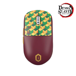 Pulsar X2H Demon Slayer Wireless Gaming Mouse - Ultra-Lightweight 55g, PAW3395 26K DPI Sensor, Optical Switches, Symmetrical Design High Hump, Lag-Free 2.4GHz Connectivity, Giyu