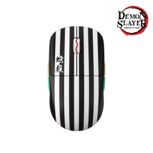 Pulsar X2A Mini Demon Slayer Wireless Gaming Mouse - Ultra-Lightweight 58g, PAW3395 26K DPI Sensor, Optical Switches, Ambidextrous, Lag-Free 2.4GHz Connectivity, Iguro Obanai