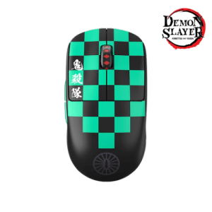 Pulsar X2 V2 Demon Slayer Wireless Gaming Mouse - Ultra-Lightweight 54g, PAW3395 26K DPI Sensor, Optical Switches, Symmetrical Design, Lag-Free 2.4GHz Connectivity, Tanjiro