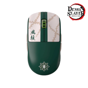 Pulsar X2A Demon Slayer Wireless Gaming Mouse - Ultra-Lightweight 58g, PAW3395 26K DPI Sensor, Optical Switches, Ambidextrous, Lag-Free 2.4GHz Connectivity, Sanemi