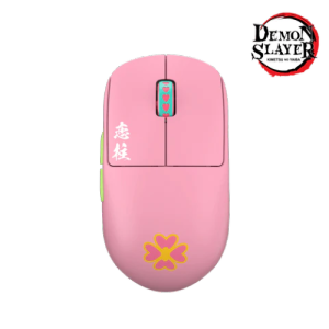 Pulsar X2H Mini Demon Slayer Wireless Gaming Mouse Ultra-Lightweight 55g, PAW3395 26K DPI Sensor Optical Switches Symmetrical Design High Hump Lag-Free 2.4GHz Connectivity, Mitsuri