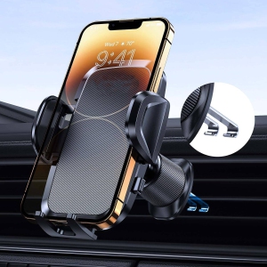 Miracase Support de téléphone pour voiture, support de téléphone mains libres compatible avec tous les téléphones mobiles, support de téléphone universel à bras long pour tableau de bord, pare-brise, ventilation, modèle de ventilation