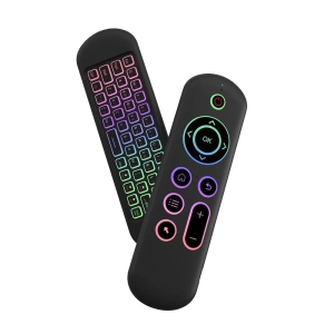 axGear Air Mouse Keyboard Remote 2.4G Bluetooth Wireless Backlit For Android PC