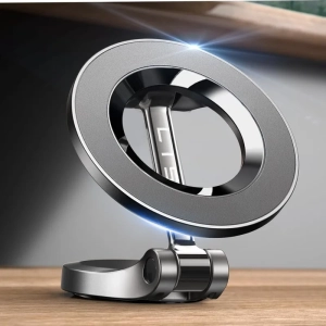 MagSafe Car Mount with 24 Strong Magnets | 360° Rotating Magnetic Phone Holder for iPhone 16 Pro Max/Plus, 15, 14, 13, 12 | Dash & Car Mount for MagSafe Cases
