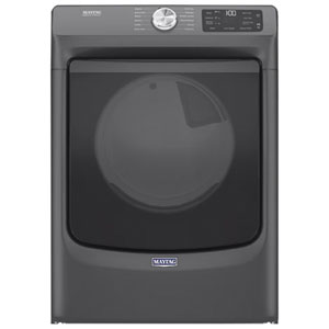 Maytag 7.3 Cu. Ft. Stackable Gas Dryer with Moisture Sensing, Wrinkle Prevent & Energy Star (MGD5630MBK) - Volcano Black