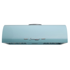 Unique Appliances Classic Retro 36-inch 700 CFM Ducted Under Cabinet Range Hood with LED Lights in Ocean Mist Turquoise