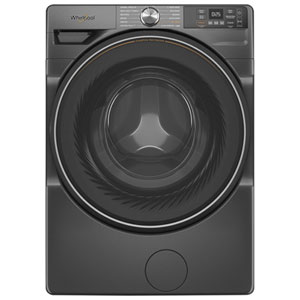 Whirlpool 4.5 Cu. Ft. (IEC) Front Load Washer with Steam and Wi-Fi - Energy Star (WFW5720RU) - Black