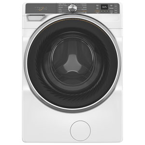 Whirlpool 5.8 Cu. Ft. (IEC) Front Load Washer with Steam and Wi-Fi - Energy Star (WFW6720RW) - White