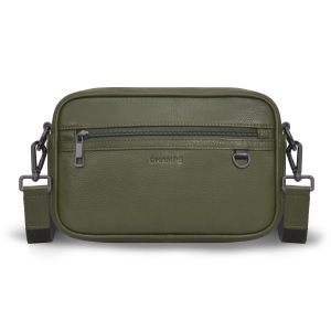 CHAMPS Onyx Collection Leather Camera Bag