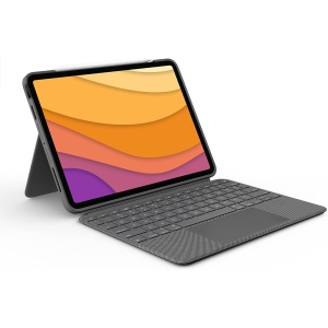 Logitech Combo Touch Keyboard Case with Trackpad for iPad Air 11" (6th/5th/4th Gen) - Oxford Grey - Eng