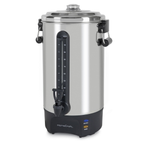 HomeCraft™ Quick-Brewing 1500-Watt, 100-Cup Coffee Urn, Stainless Steel