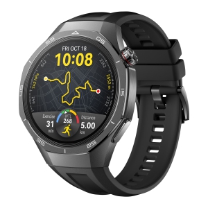 Huawei Watch GT 5 Pro 46mm Titanium Smartwatch with Calling, Sleep Tracking, and GPS - Black