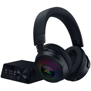 Casque de jeu sans fil Razer Kraken V4 Pro pour PC - Noir