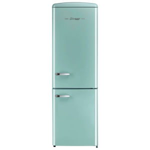 Unique Retro 24" 11.7 Cu. Ft. Bottom Freezer Refrigerator (UGP-330L) - Ocean Mist Turquoise