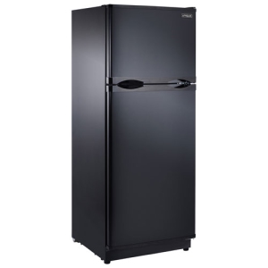 Unique 24" 10.3 Cu. Ft. Solar-Powered Top Freezer Refrigerator (UGP-290L B) - Black