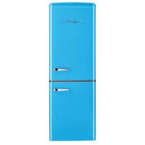 Unique Retro 22" 7 Cu. Ft. Bottom Freezer Refrigerator (UGP-215L) - Robin Egg Blue