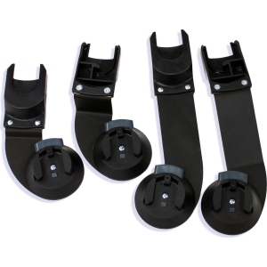 Bumbleride Set of Two Car Seat Adapters for Indie Twin Strollers - Maxi Cosi/Cybex/Nuna/Clek