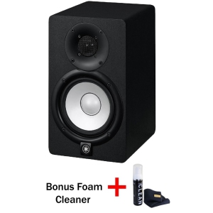 Yamaha HS5 5-Inch Powered Studio Monitor (Black, Single) - Bonus Gadget Cleaner Included