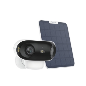 Reolink Argus 4 Pro - 4K 180° Dual-Lens Wi-Fi 6 Battery Security Camera with True Full-Color Night Vision, , No Subscription Fee, Solar Powered Wireless Outdoor Camera
