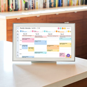 Skylight 15" Touchscreen Calendar Smart Display - Silver - Only at Best Buy