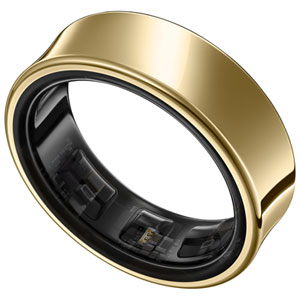 Samsung Galaxy Ring Smart Ring with Health, Sleep & Fitness Tracking - Titanium - Gold - Size 6