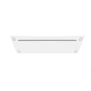 VICTORY 600 CFM White Flush Ceiling Mount Range Hood- Sunset