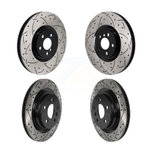 Front Rear Drill Slot Disc Brake Rotor Kit For Mini Cooper Countryman BMW 228i xDrive Gran KD-100638