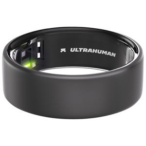 Ultrahuman Ring AIR Smart Ring with Health, Sleep & Fitness - 6-Day Battery - Matte Grey - Size 11