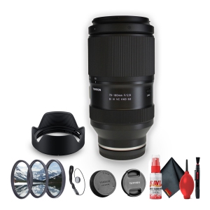 Tamron 70-180mm f/2.8 Di III VC VXD G2 Lens For (Sony E) Mirrorless Cameras Bundle