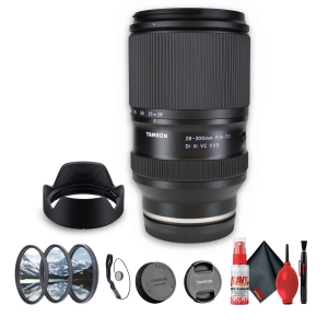 Tamron 28-300mm f/4-7.1 Di III VC VXD Lightweight Lens For (Sony E) Cameras Bundle