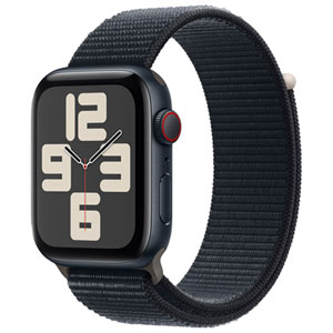 Koodo Apple Watch SE (GPS + Cellular) 44mm Midnight Aluminum Case with Midnight Sport Band - Monthly Tab Payment