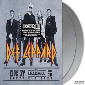 Def Leppard - One Night Only: Live At The Leadmill 2023 - (Colored Vinyl, Silver) - [Vinyl]