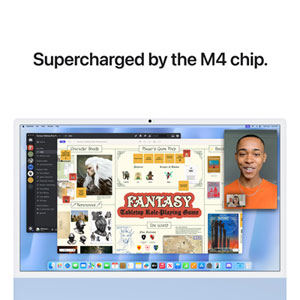 iMac 2024 ブルー M4/16GB/256GB MWUF3J/A Apple iMac 24