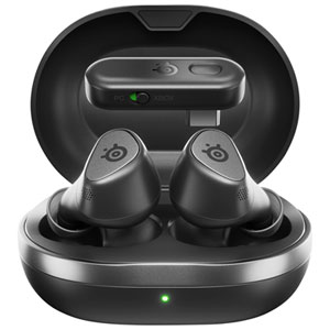 SteelSeries Arctis GameBuds In-Ear Gaming Headphones for Xbox Series X|S / Xbox One / PC / PS4 / PS5 / Nintendo Switch - Black