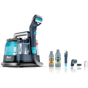 PX200C Portable Carpet & Upholstery Cleaner for Spot Stains with StainStriker, Strong Suction, Crevice Tool, 3.5" Brush, 2 Solutions - Navy