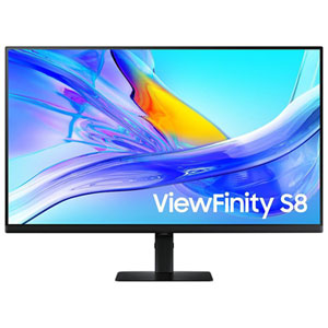 Samsung ViewFinity S8 27" 4K Ultra HD 60Hz 5ms GTG IPS LCD Moniteur (LS27D806UANXGO) - noir