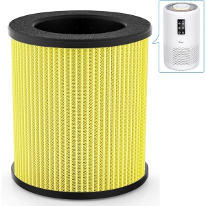 VEWIOR Air Filter for Pet Dander, Pet Odor, Pet Fur, Pet Hair, B-D02U Replacement Filter, H13 True HEPA Air Cleaner Filter, Pet Filter 1 Pack (Special for A2N Air Purifier)