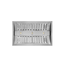 Hauslane 46-in 500-CFM Convertible Stainless Steel Under Cabinet Range Hoods Insert