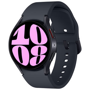 Koodo Samsung Galaxy Watch6 40mm LTE + GPS + Wi-Fi Smartwatch - Graphite - Monthly Tab Payment