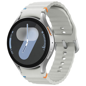 Koodo Samsung Galaxy Watch7 44mm LTE + GPS + Wi-Fi Smartwatch - Silver - Monthly Tab Payment