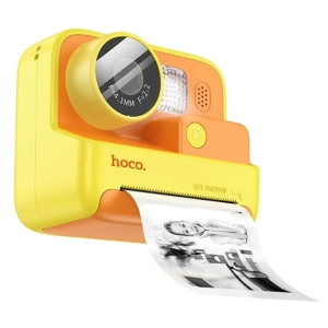 Hoco DV200 Kids Camera for Instant Photo Prints - Yellow