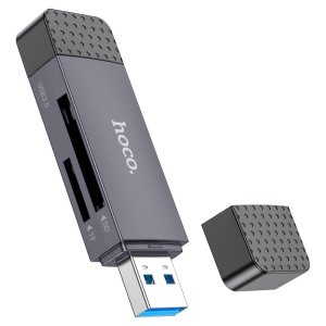 Hoco HB45 Spirit 3-in-1 USB & Type-C 2.0 Card Reader USB-A + Type-C 2.0