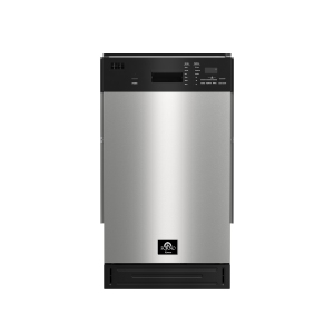 Forno Polo 18" Front-Control Stainless Steel Tub Dishwasher - Stainless Steel