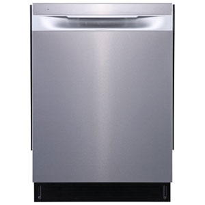 Frigidaire 24" 49dB Top-Control Auto Open Door Hybrid Tub Dishwasher ENERGY STAR (FDHP4336AS) - Stainless Steel